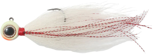 NORTHLAND DEEP-VEE BUCKTAIL JIG / 3" / 1/4 OZ - #2/0 HK / WHITE
