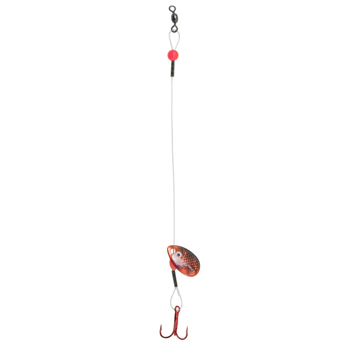 Northland Tackle 7" Single Wire Predator Rig - #6 - Silver Shiner