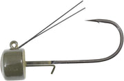 Northland Weedless Nedster 1-3/8" 1/8 oz #1/0 Hook 2 Pack - Green Pumpkin