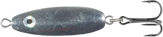 NORTHLAND TACKLE Buck-Shot Rattle Spoon 1/Card 1/2OZ #4HK Silver