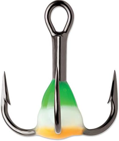 VMC Glow Resin Treble Hooks