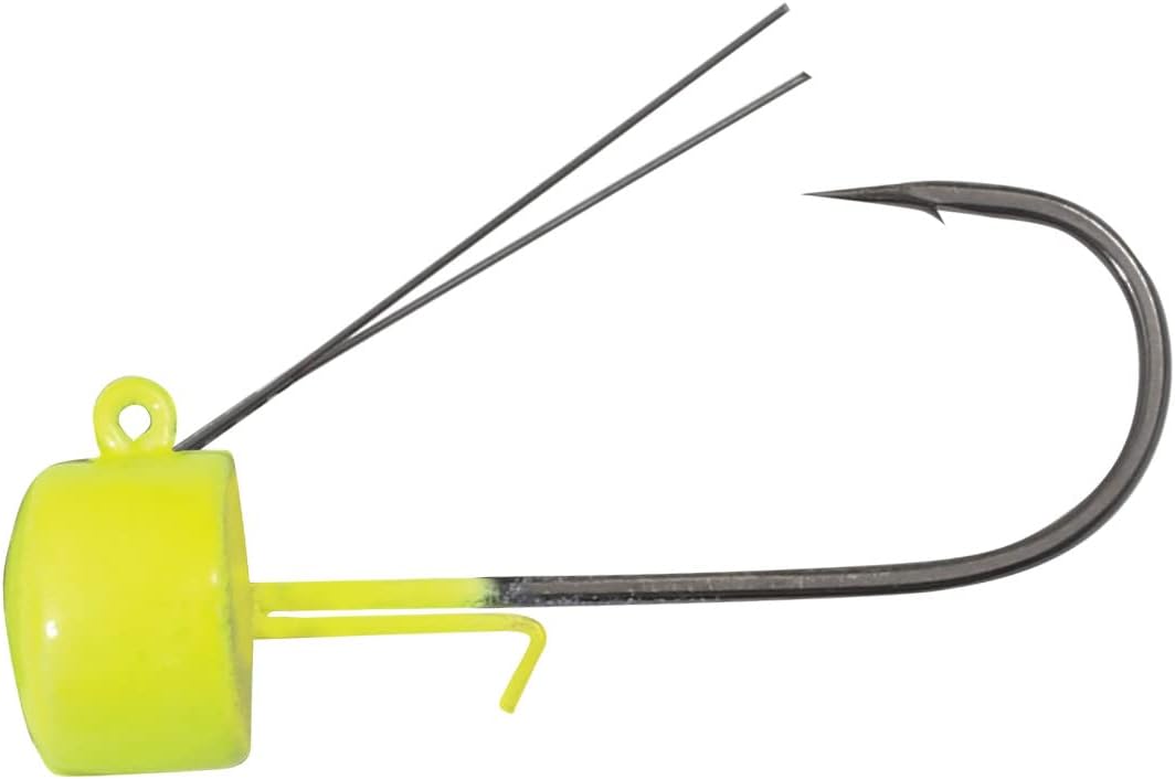 NORTHLAND WEEDLESS NEDSTER / 1.375" / 3/16 OZ - #1/0 HK / 2 PACK / CHARTREUSE