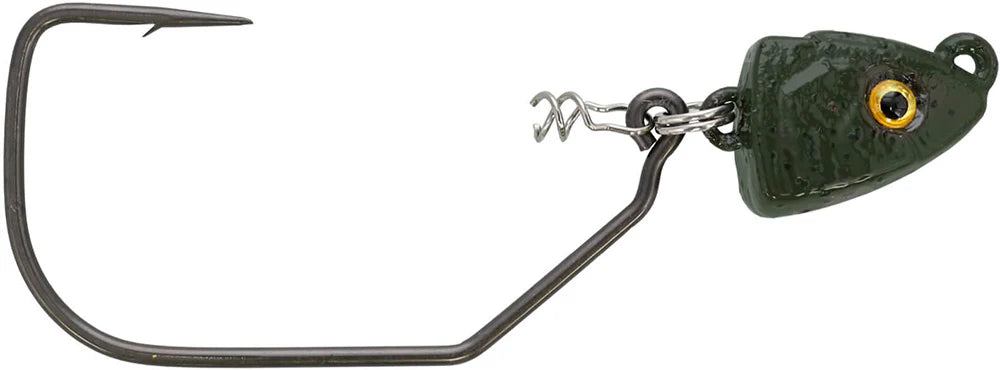 BIG BITE BAITS SALTWATER SWEEPER SWING HEAD JIG - 1/2 OZ - GRNPKN