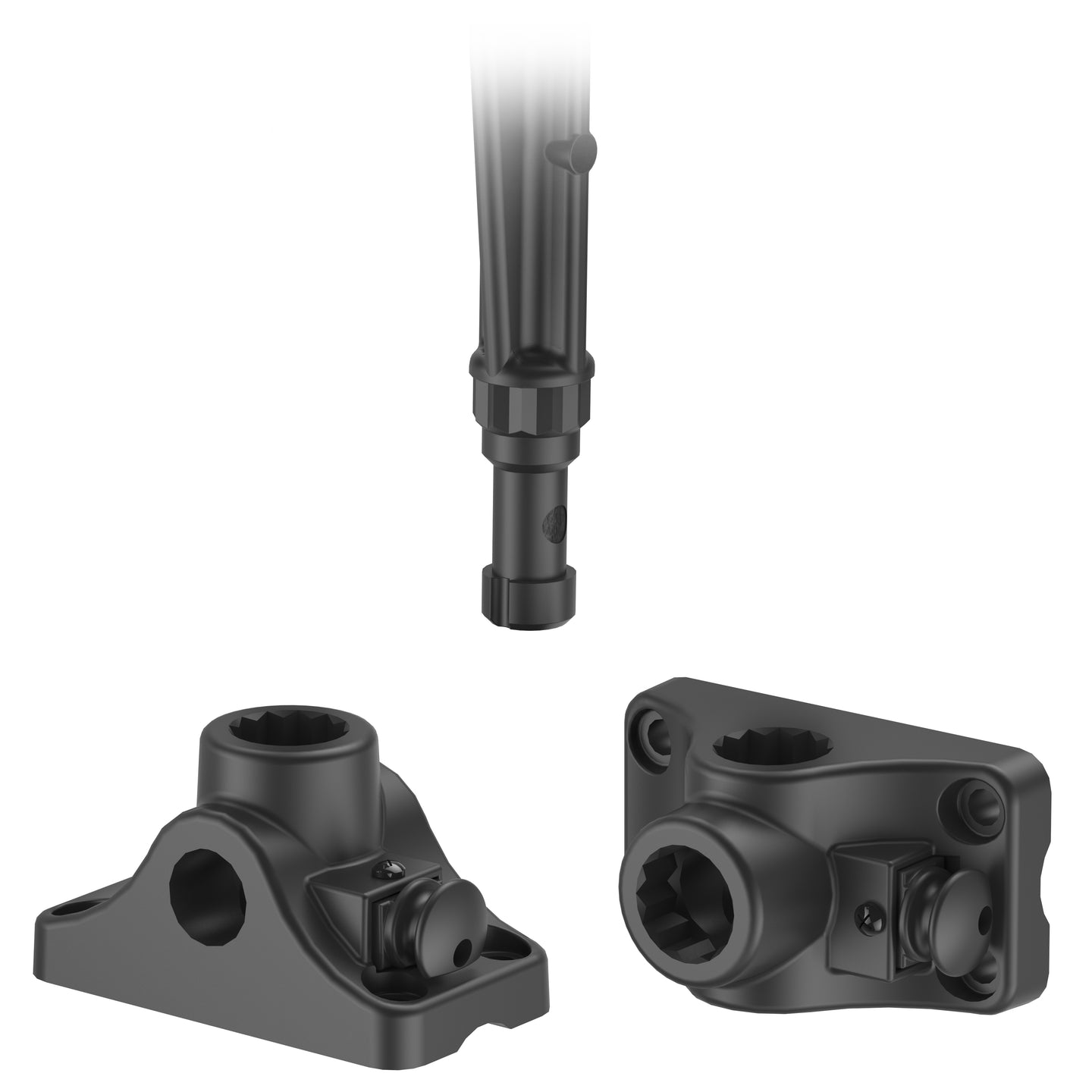 RAM-114-BMP RAM ROD Fishing Rod Holder with Plunger Bulkh...