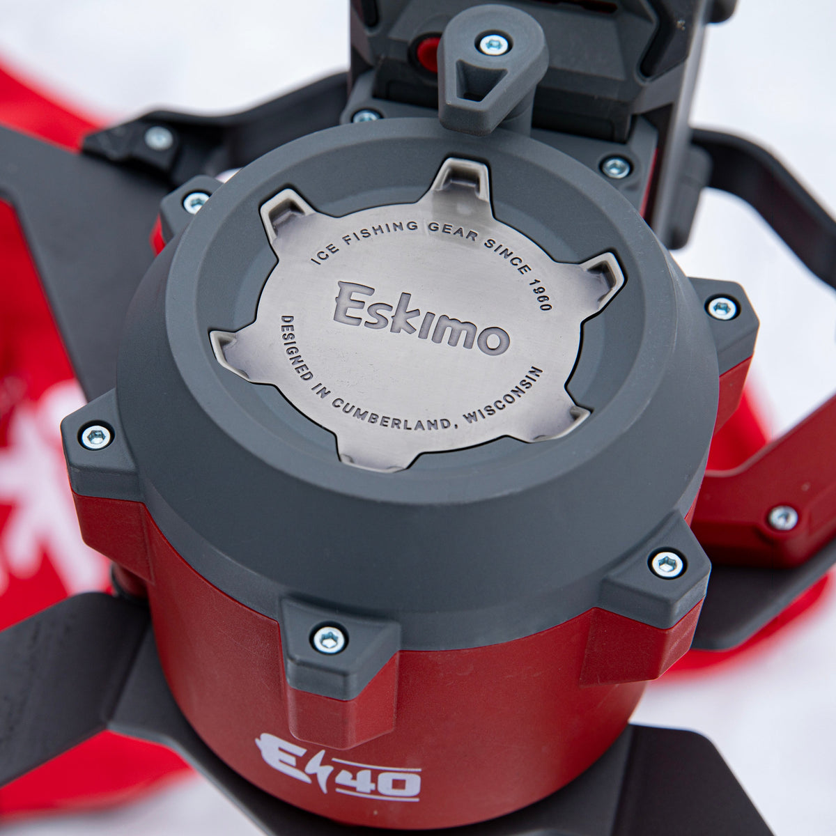 Eskimo E40 8" Steel Electric Auger 40v