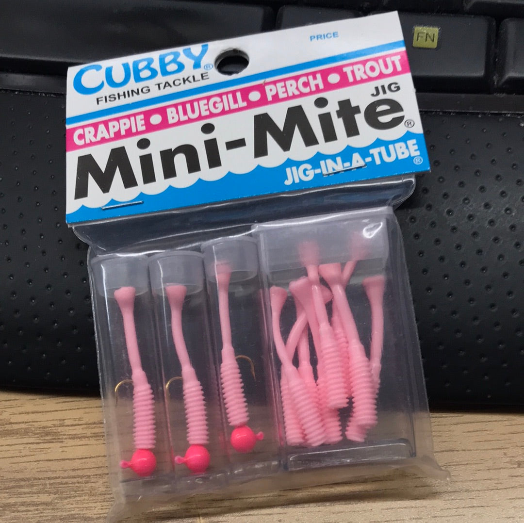 Cubby Mini Mite Jig - 3 pack - Pink/Bubble Gum - 1/32