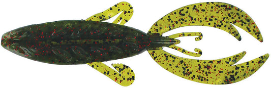 BIG BITE BAITS 4" ROJAS FIGHTING FROG / WATERMELON RED FLAKE (7 PACK)