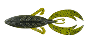 Big Bite Baits 4" Rojas Fighting Frog / Okeechobee Craw (7 Pack)