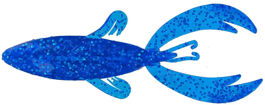 BIG BITE BAITS 4" ROJAS FIGHTING FROG / SAPPHIRE BLUE (7 PACK)