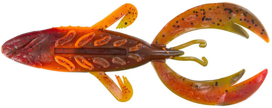 BIG BITE BAITS 4" ROJAS FIGHTING FROG / GREEN PUMPKIN FLAMETHROWER (7 PACK)