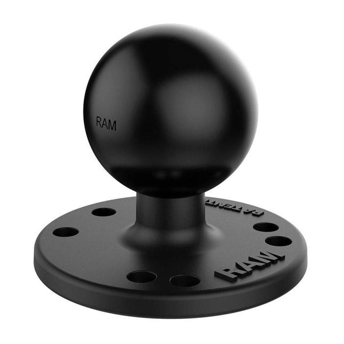 RAM Mounts Base 2.5`` Diameter with 1.5`` Ball RAM-202