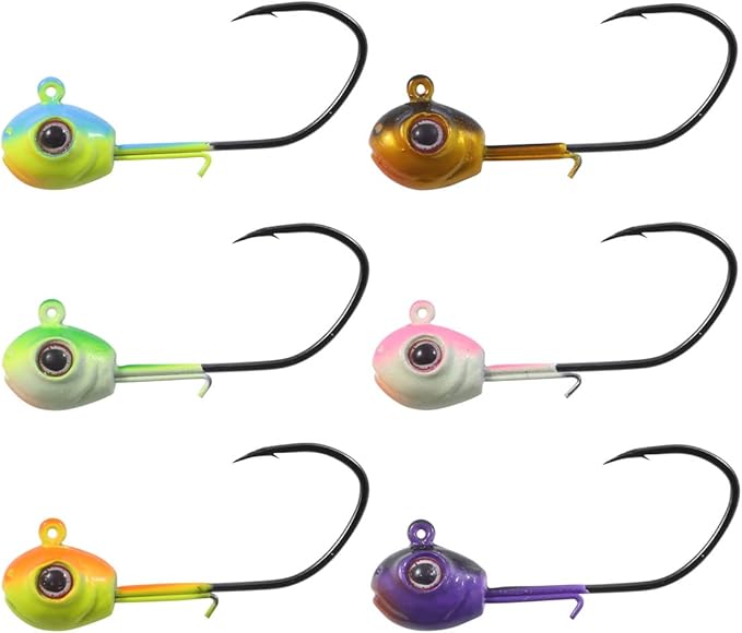 NORTHLAND MVP JIG / 1.75" / 1/4 OZ - #2/0 HK / 6 PACK / ASSORTED