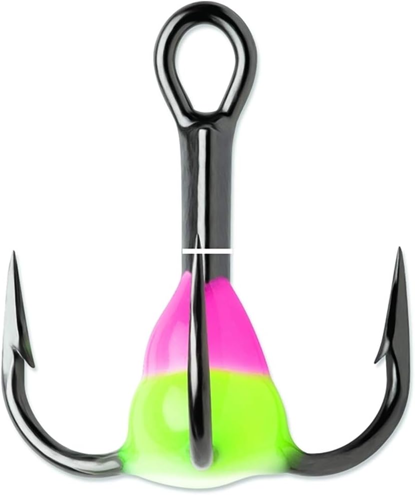 VMC Glow Resin Treble Hooks