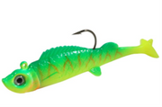 Northland Mimic Minnow UV 1/16 oz 2 Pack - Watermelon Tiger (MMUV21315)