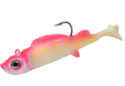 Northland Mimic Minnow UV 1/16 oz 2 Pack - Pink Tiger (MMUV226)