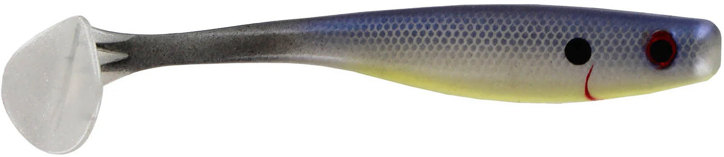Big Bite Baits Suicide Shad 3.5 inch Paddle Tail Swimbait 5 pack