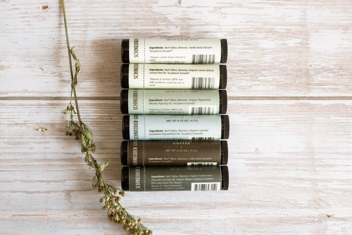 Schneider Goods Co. Tallow Lip Balm