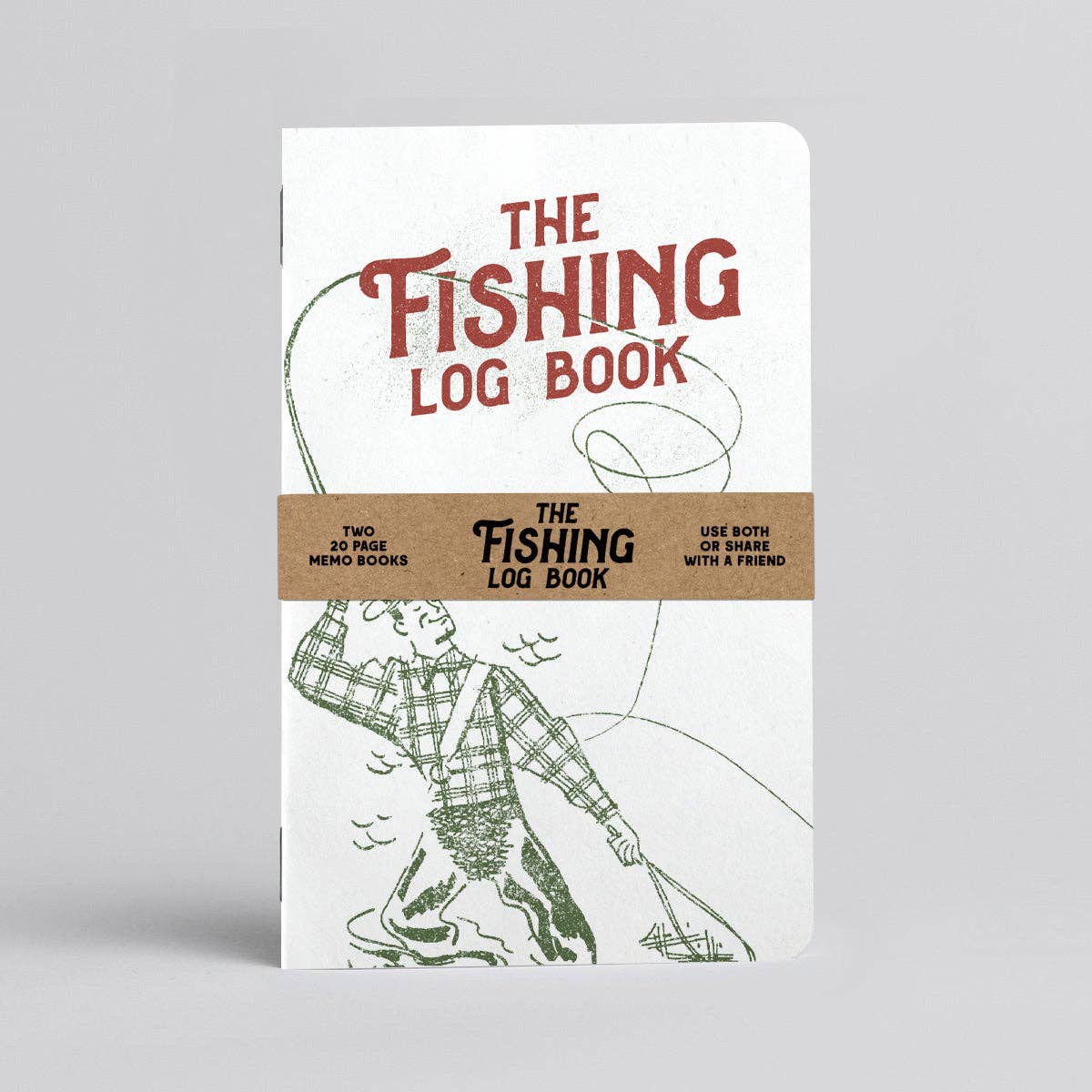 Fishing Log Book - Two 20-page books - Record best catches
