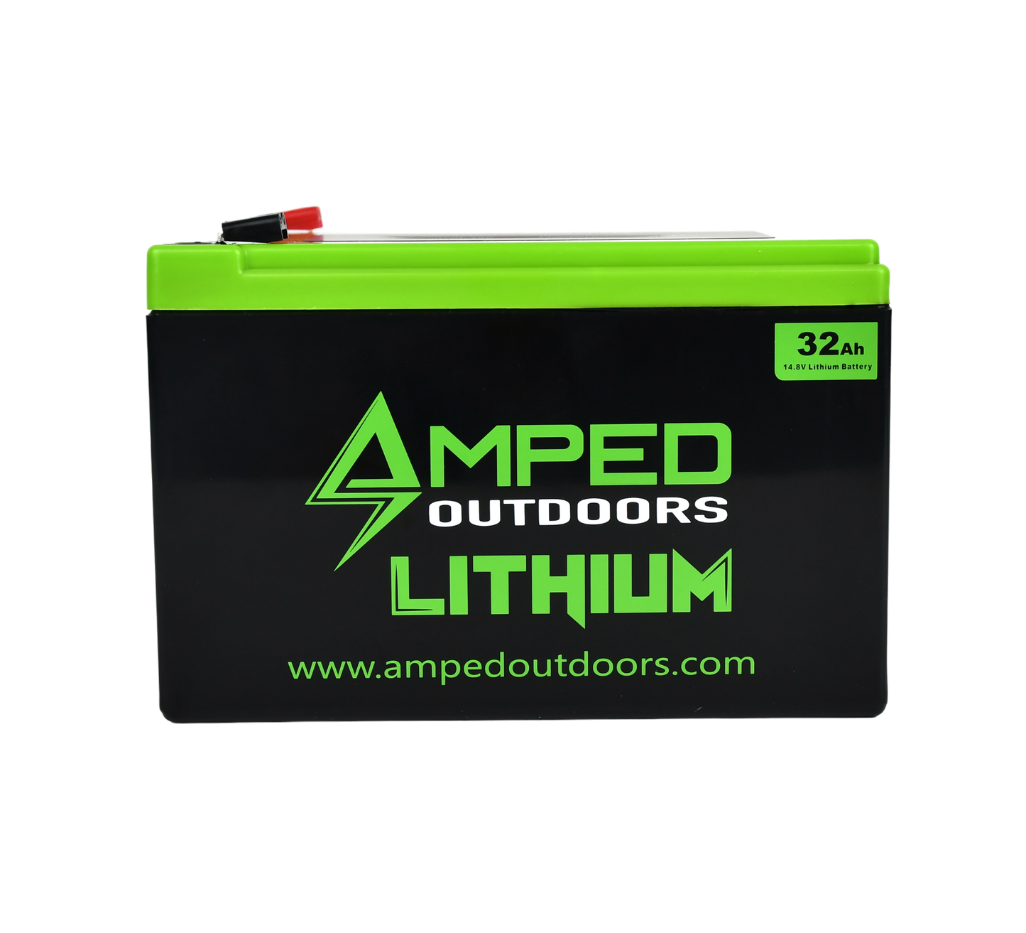 Amped 32Ah Lithium Battery (14.8V NMC) with Charger