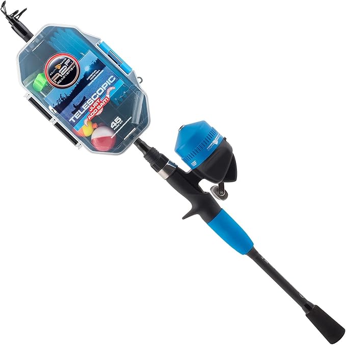 SOUTH BEND R2F4 JUST ADD BAIT TELESCOPIC SPINCAST COMBO