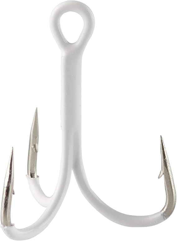 Berkley Fusion19 EWG Treble Size 6 White 8-pk