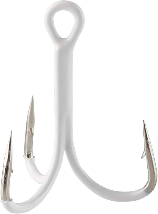 Berkley Fusion19 EWG Treble Size 6 White 8-pk