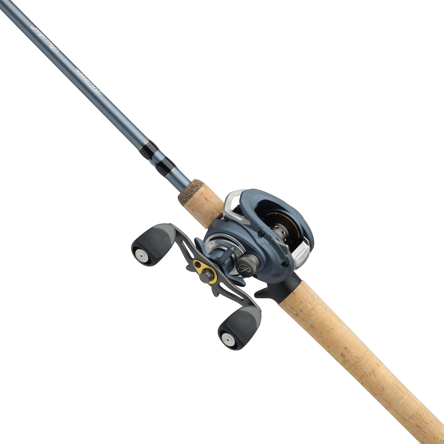 Pflueger President Low Profile Baitcast Reel and Fishing Rod Combo
