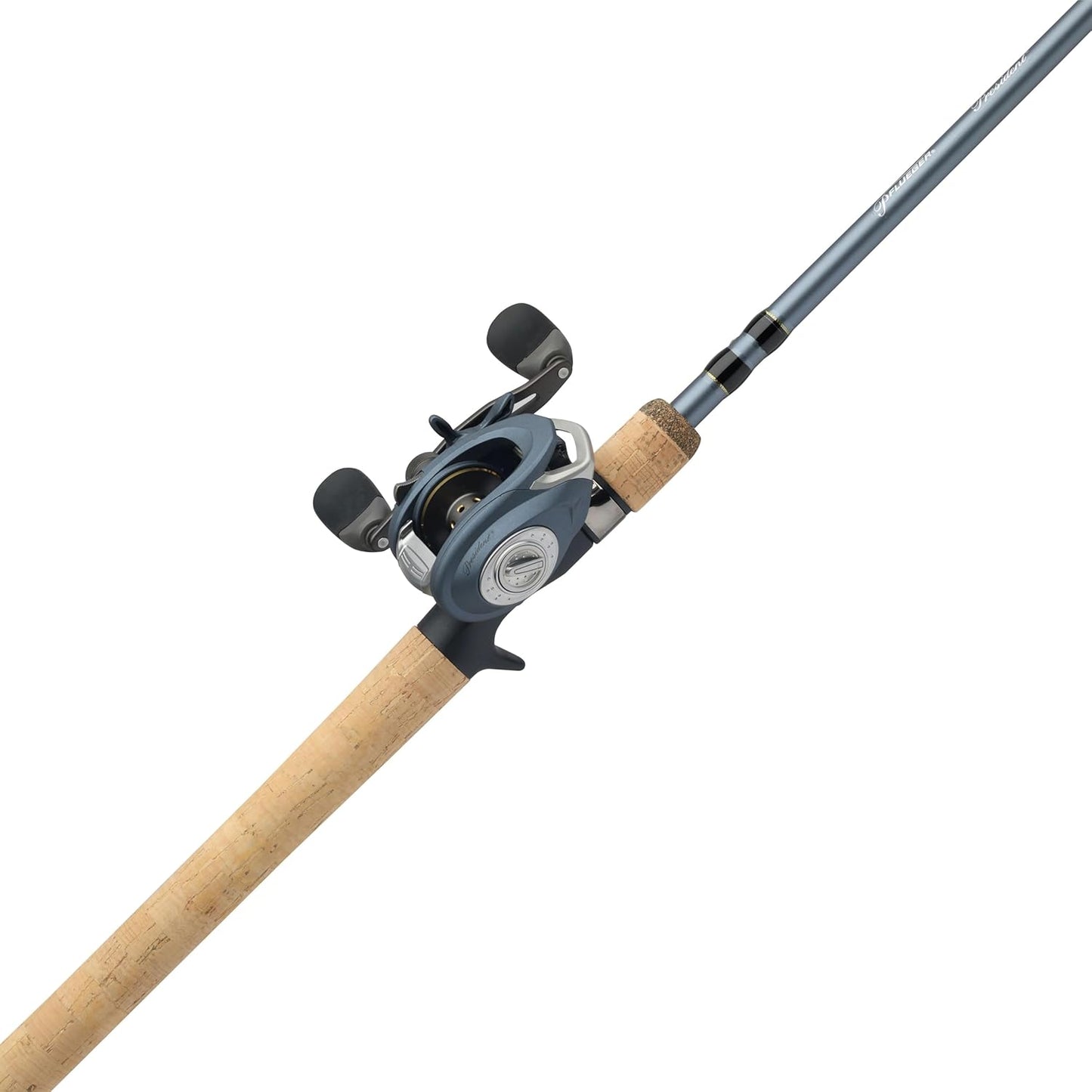 Pflueger President Low Profile Baitcast Reel and Fishing Rod Combo