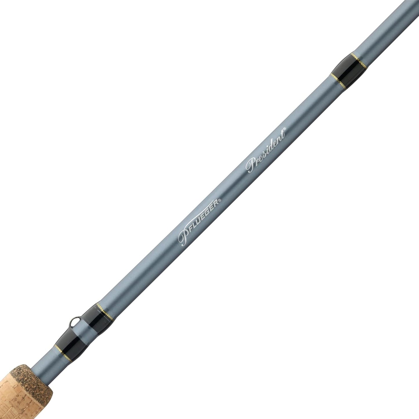 Pflueger President Low Profile Baitcast Reel and Fishing Rod Combo
