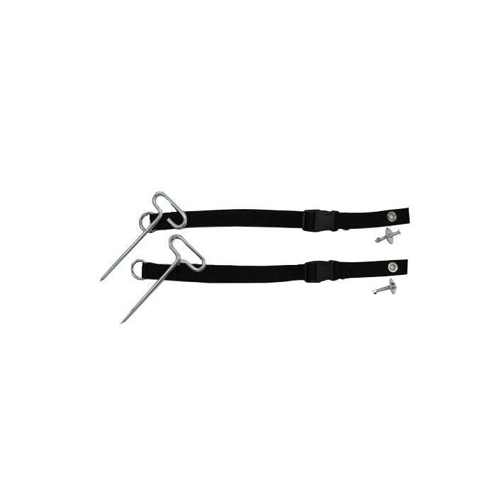 Clam Ice Anchor Kit - 2 Anchors + Straps - 8064