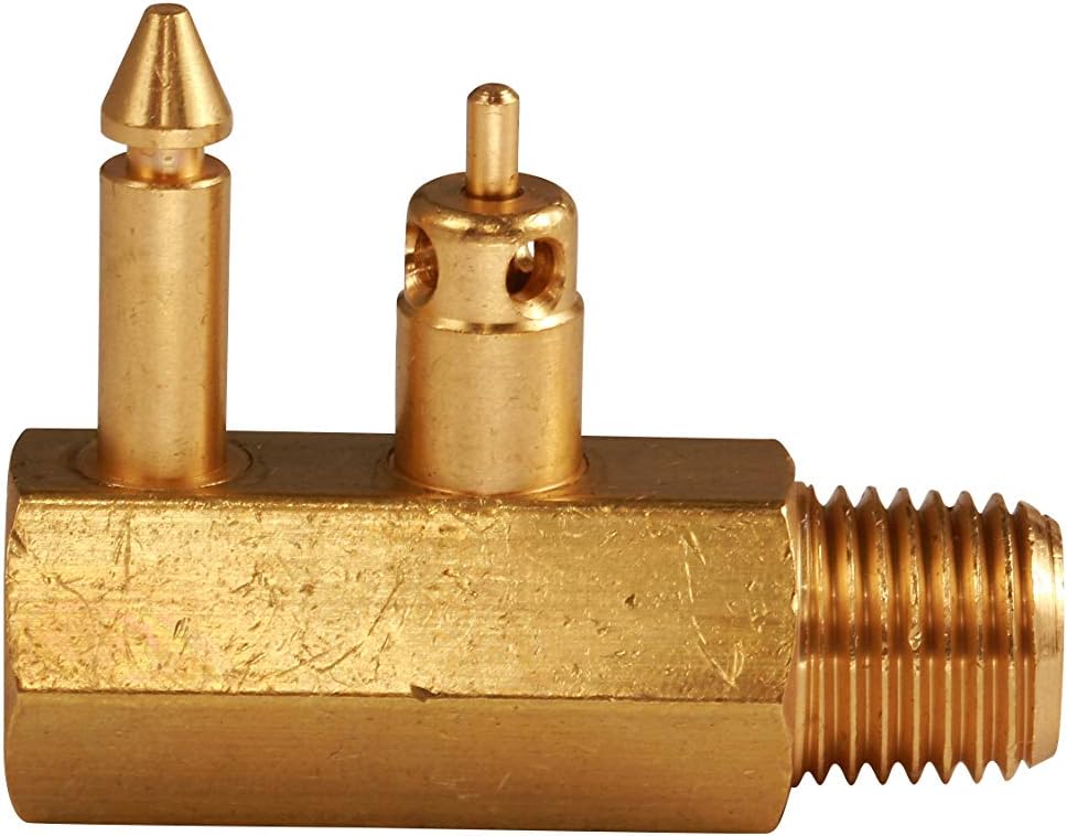 Attwood 8897-6 Brass Quick-Connect Tank Fitting 1/4-Inch NPT Male Thread for Yamaha