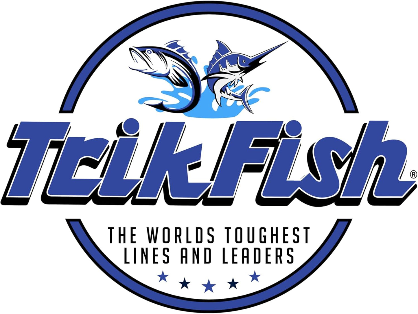TrikFish Musky Leader Line - Musky Fishing Line - Fluorocarbon Leader - 25 YD 60lb