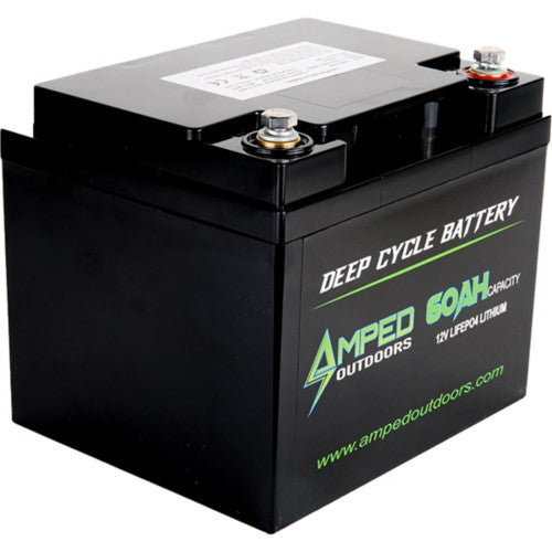 Amped 12v Lithium Battery (LiFePO4) 60Ah