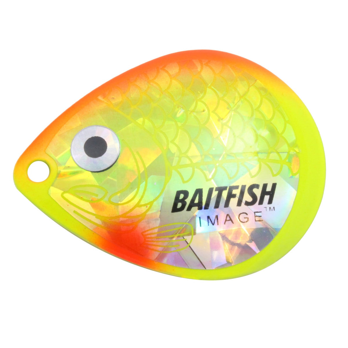 NORTHLAND BAITFISH-IMAGE COLORADO BLADES / 0.875" / 3 PACK / SUNRISE