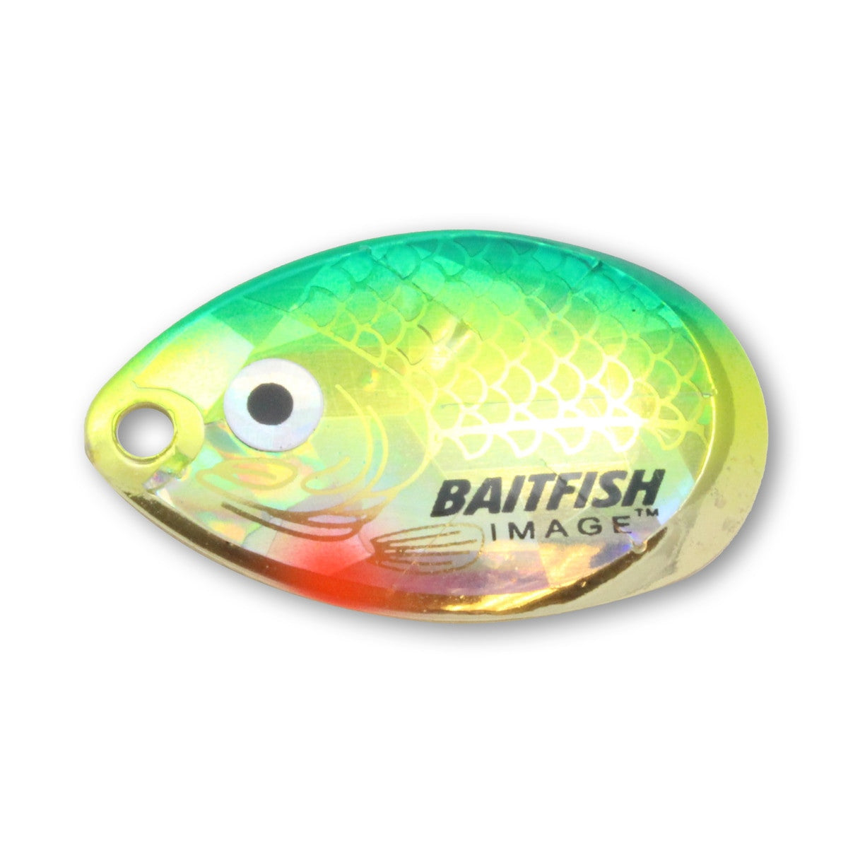 NORTHLAND BAITFISH-IMAGE INDIANA BLADES / 1.125" / 3 PACK / YELLOW PERCH
