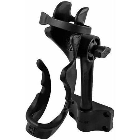 RAM Fishing Rod Holder with Bulkhead Mounting Base - RAM-114-BU