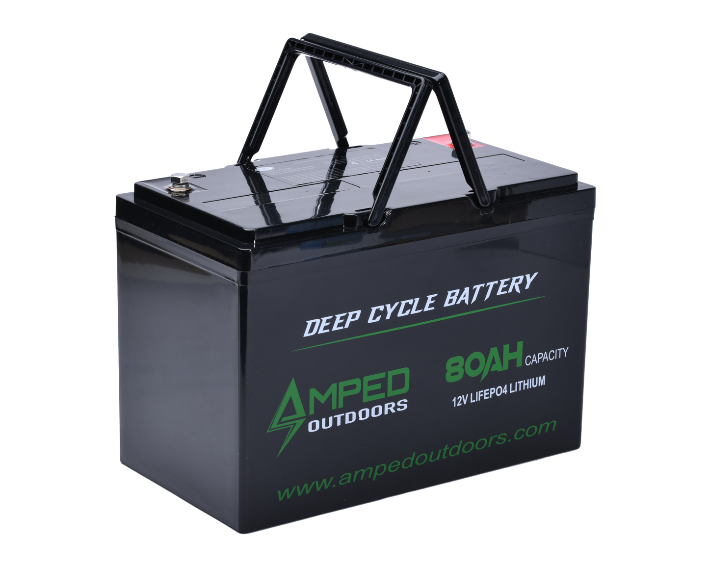 Heated 80Ah Lithium Battery (LiFePO4) - For charging below freezing!