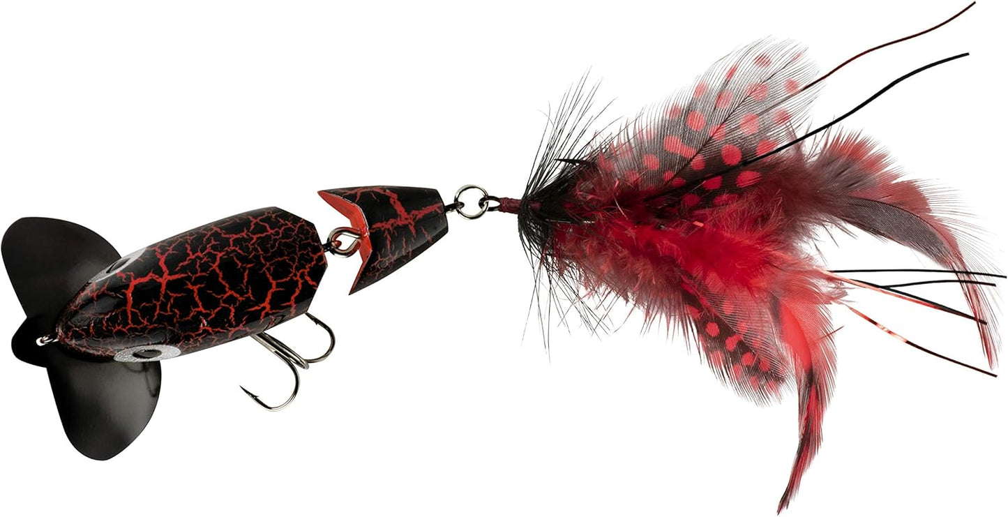 Jointed Jitterbug 2.0 Topwater Bass Fishing Lure 2-1/2 Inch 3/8 Ounce