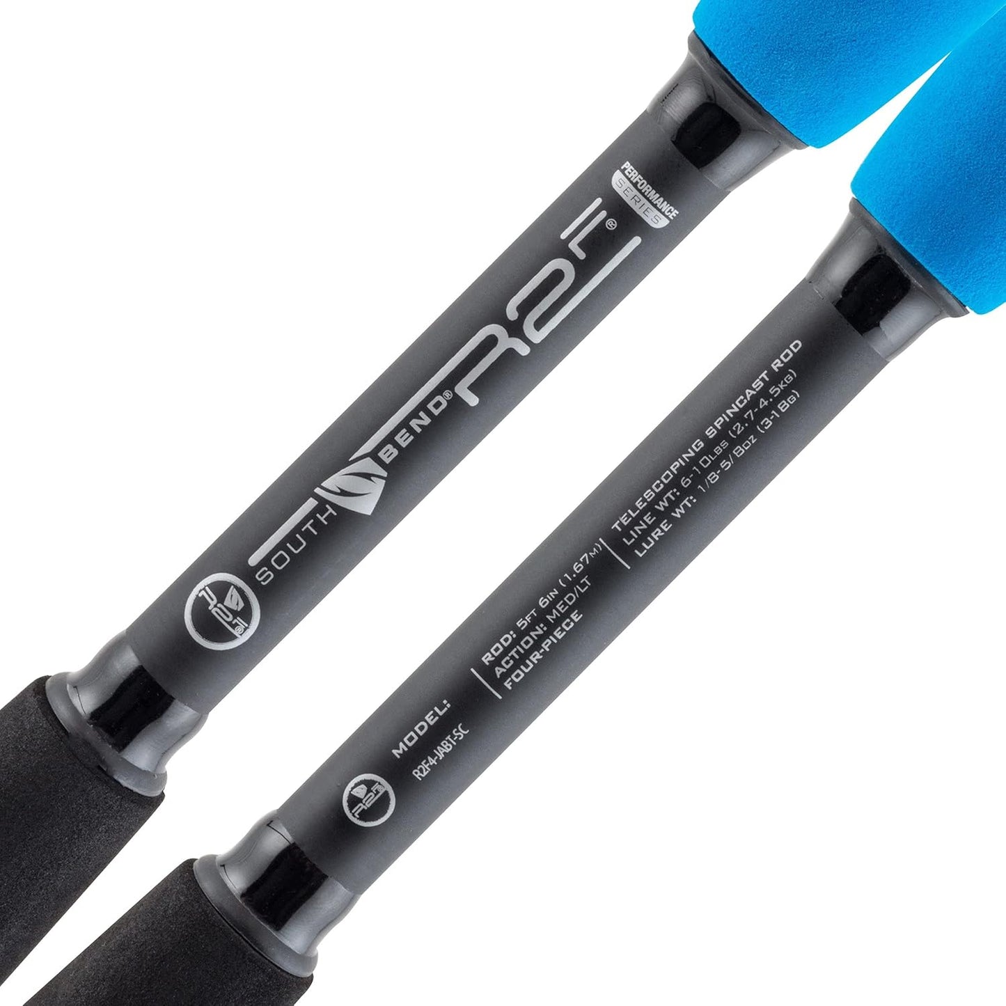 SOUTH BEND R2F4 JUST ADD BAIT TELESCOPIC SPINCAST COMBO
