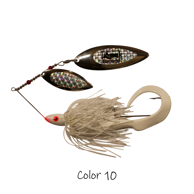 Grim Reaper Lures Double Willow Spinner Baits