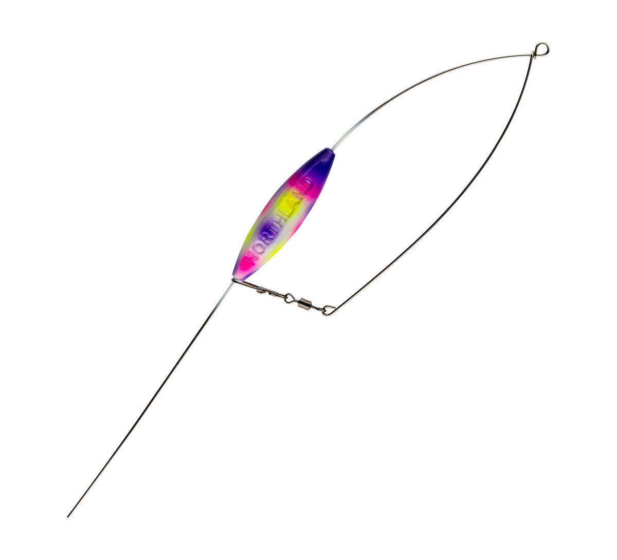 NORTHLAND ROCK-RUNNER BOTTOM BOUNCER / 9" / 1 OZ / 2 PACK / SUPER-GLO PURPLE WONDER