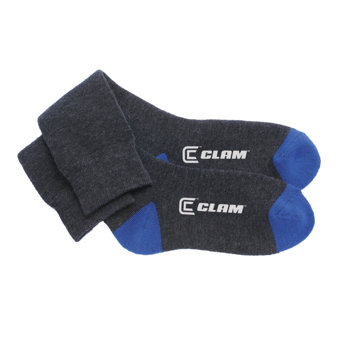 Clam Merino Wool-blend Socks