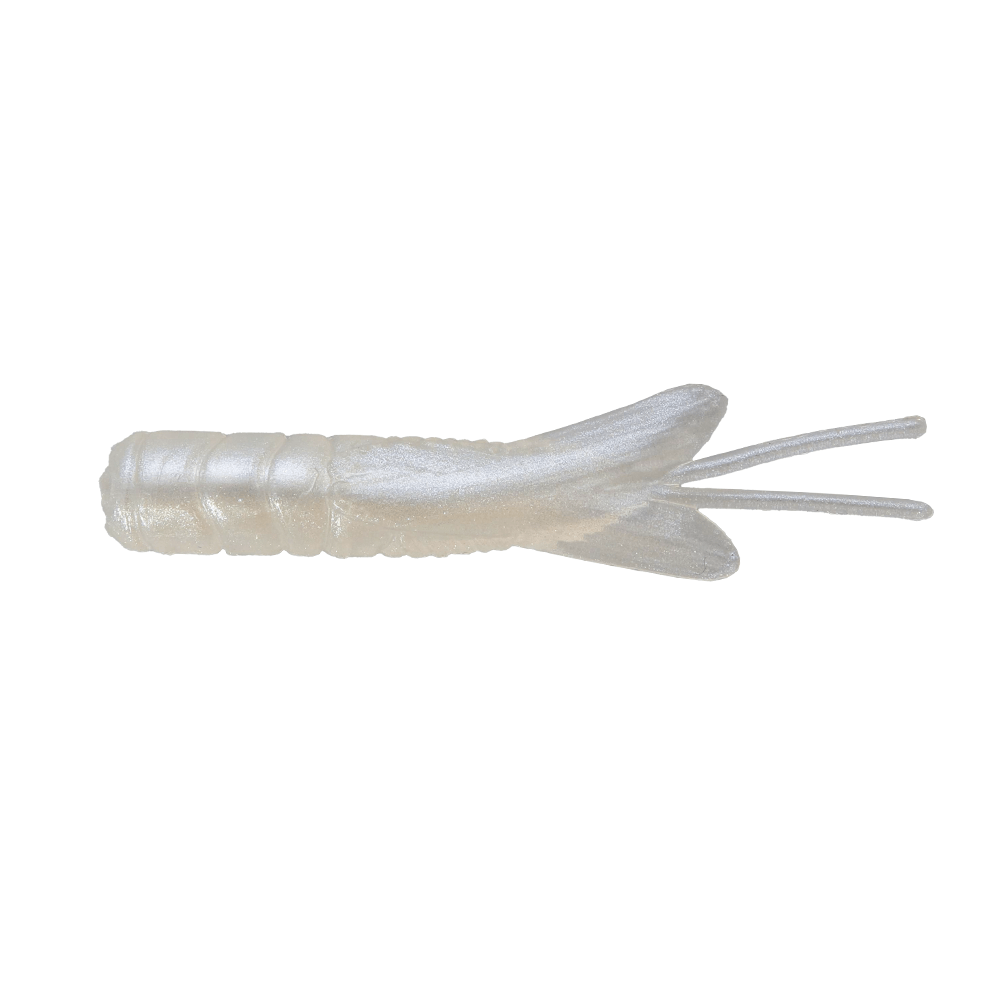 NORTHLAND PAN - CANDY LARVAE BUG - 5/BAG - 1.75" - PEARL WHITE