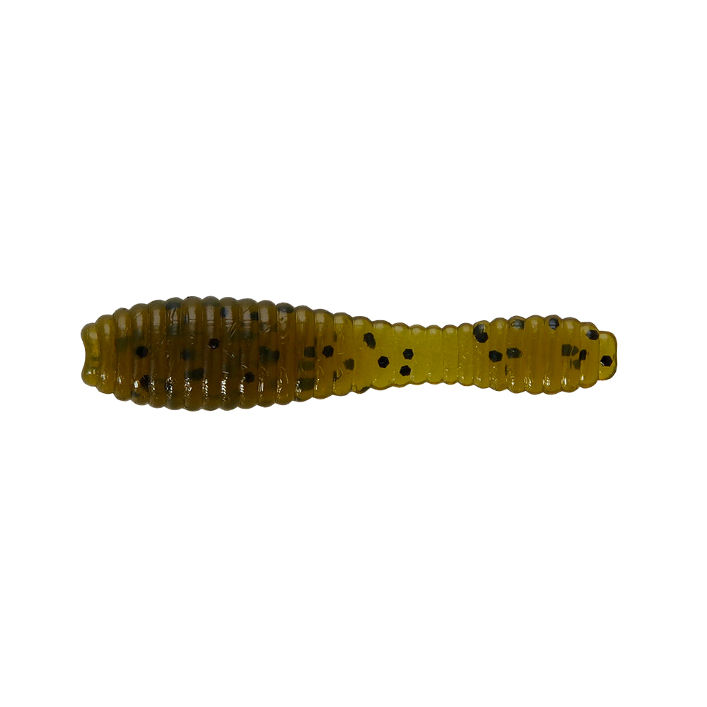 NORTHLAND PAN - CANDY LEECH - 5/BAG - 1.25" - GREEN PUMPKIN