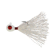Northland Tungsten Crappie Queen 1/16 oz #8 Hook 2 Pack - Super-Glo White