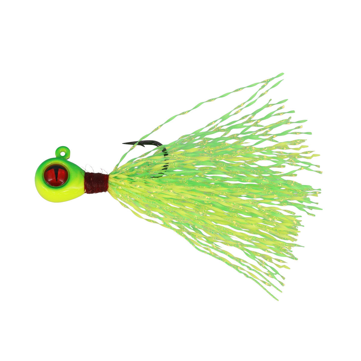 NORTHLAND TUNGSTEN CRAPPIE QUEEN - 2/CARD - 1/16OZ - #8HK - PARAKEET