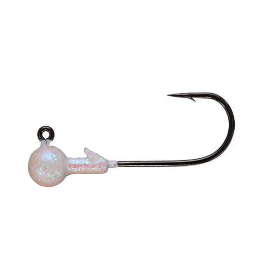 NORTHLAND TUNGSTEN ROUND BALL WIDE GAP JIG - 2/CARD - 3/8OZ - 2/0HK - GUSSY SHAD