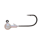 Northland Tungsten Round Ball Jig - 2/Card - 1/4 oz - 3/0 Hook - Gussy Shad