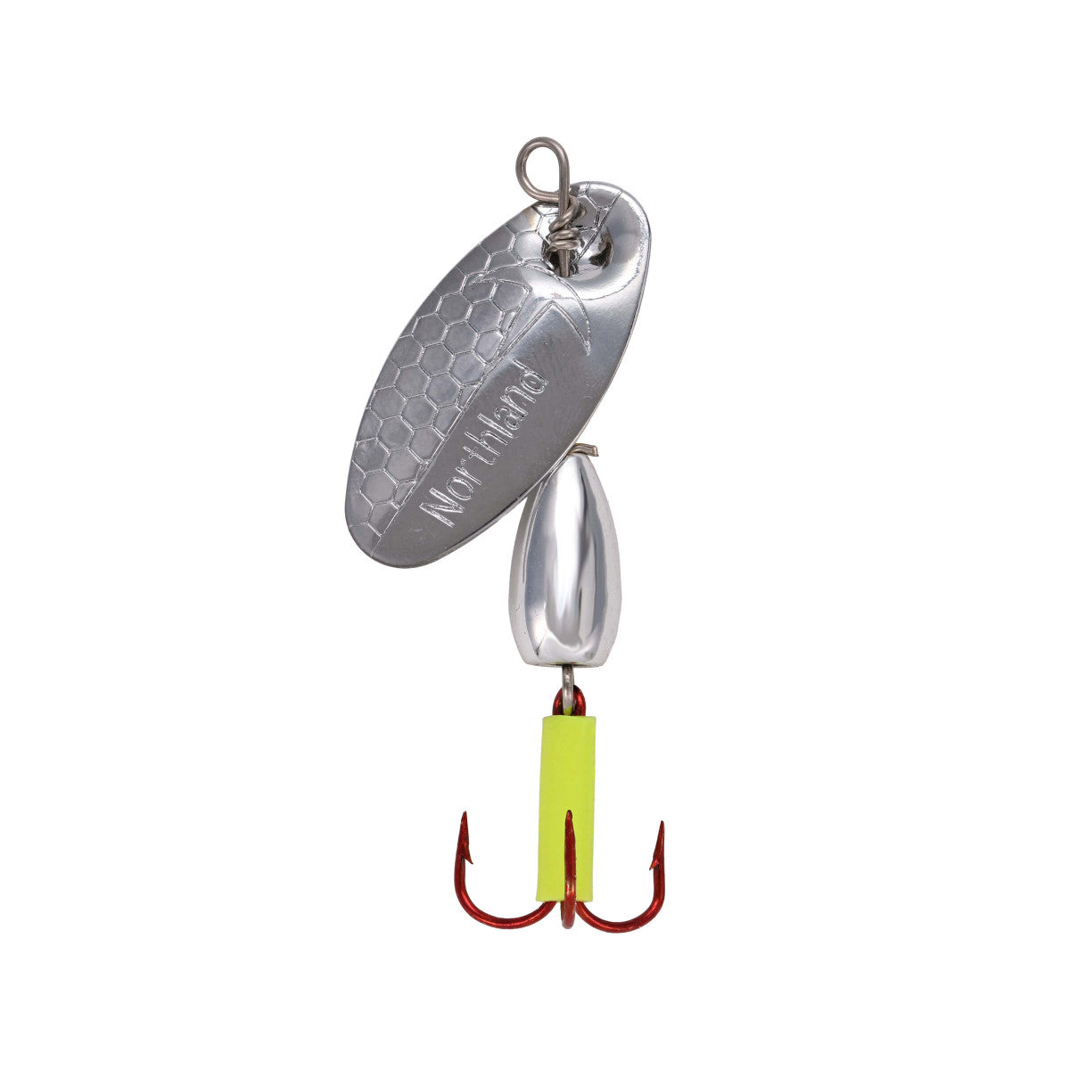 NORTHLAND TUNGSTEN SPINNER - 1/CARD - 1/4OZ - #6HK - SILVER
