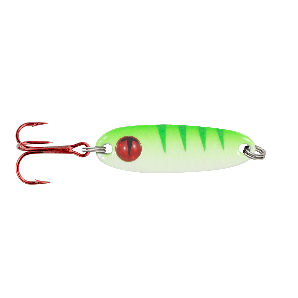 NORTHLAND TACKLE TUNGSTEN FORAGE MINNWO SPOON 1/16 OZ #16 HK UV GLOW PERCH